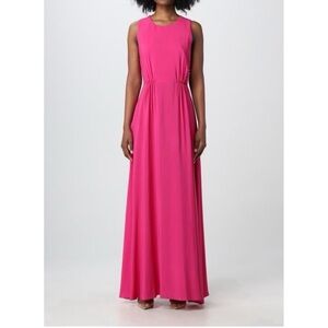 Shoshanna Mabrey Maxi Dress in Neon Barbie Pink | Size 6